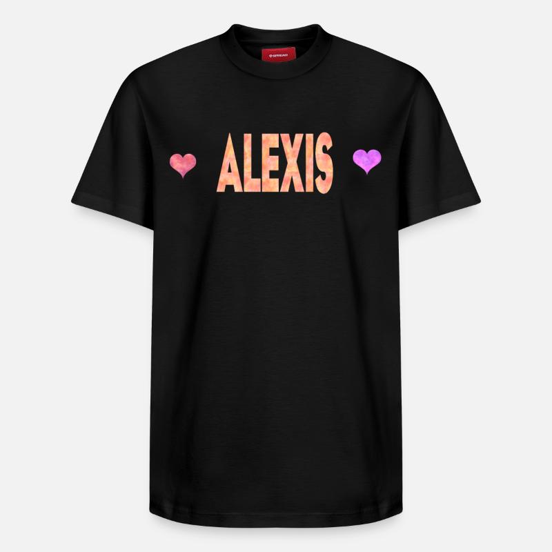 Alexis - T-shirt unisexe décontracté en coton Supima – de SPREAD - noir