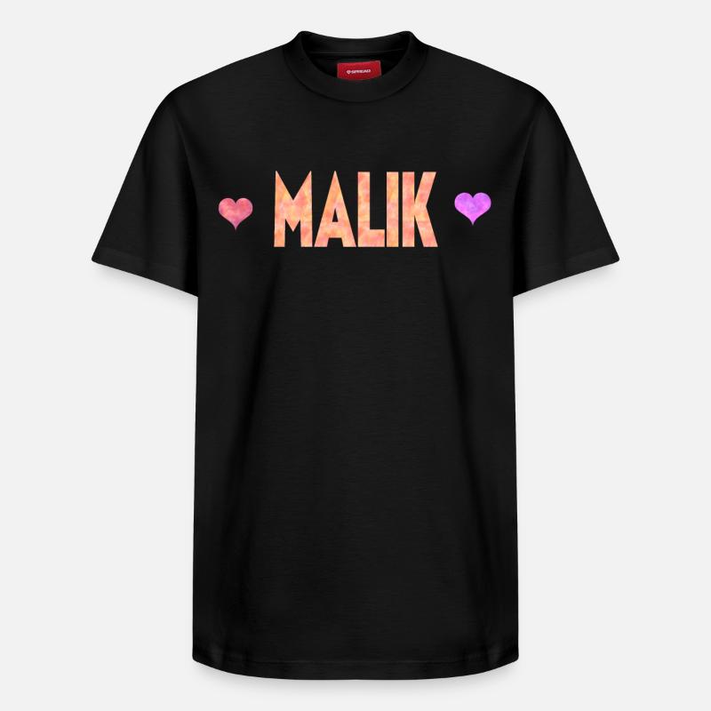 Malik - Relaxed Unisex Supima Cotton T-Shirt – von SPREAD - Schwarz