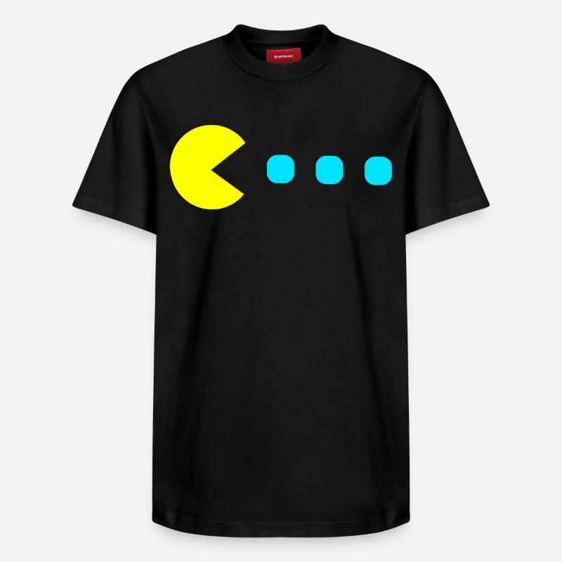 Retro Game - Relaxed Unisex Supima Cotton T-Shirt – von SPREAD - Schwarz