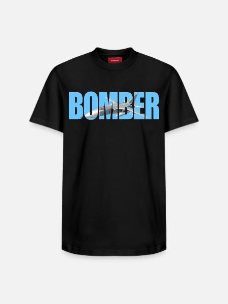 Bomber Su-24 - Relaxed Unisex Supima Cotton T-Shirt – by SPREAD - black