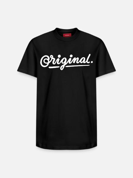 original - Relaxed Unisex Supima Cotton T-Shirt – by SPREAD - black