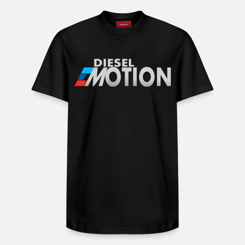 Émotions diesel - T-shirt unisexe décontracté en coton Supima – de SPREAD - noir