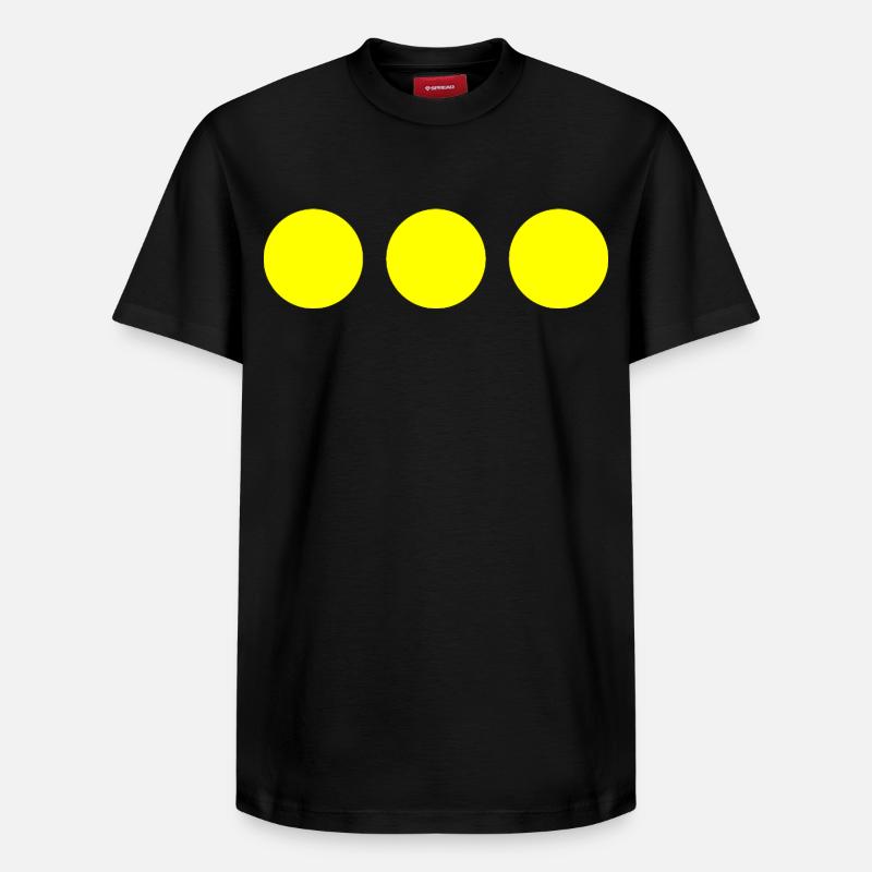 Christiania - T-shirt unisexe décontracté en coton Supima – de SPREAD - noir