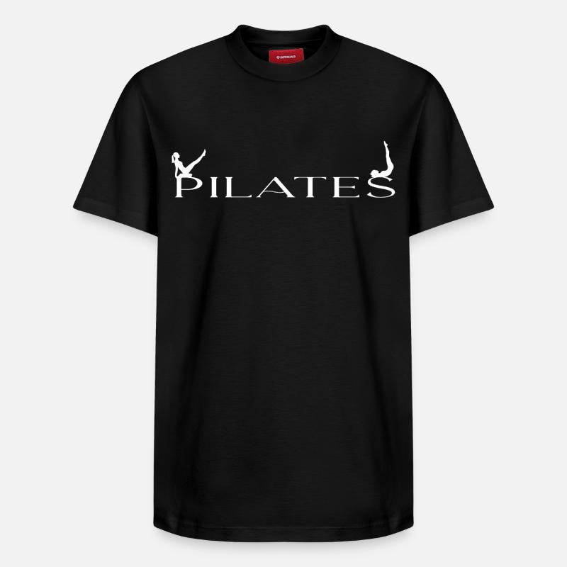le pilates - T-shirt unisexe décontracté en coton Supima – de SPREAD - noir