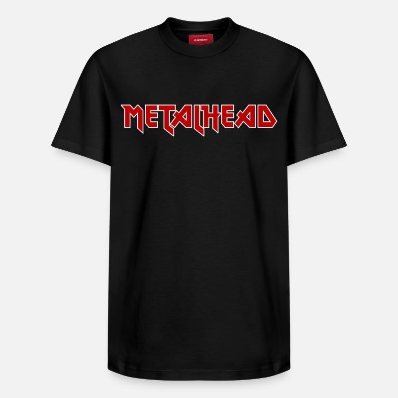 métalleux - T-shirt unisexe décontracté en coton Supima – de SPREAD - noir