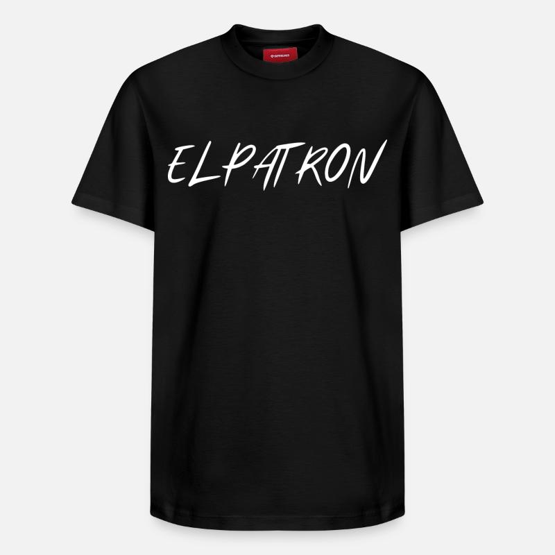 El Patron – Der Chef Look - Relaxed Unisex Supima Cotton T-Shirt – von SPREAD - Schwarz