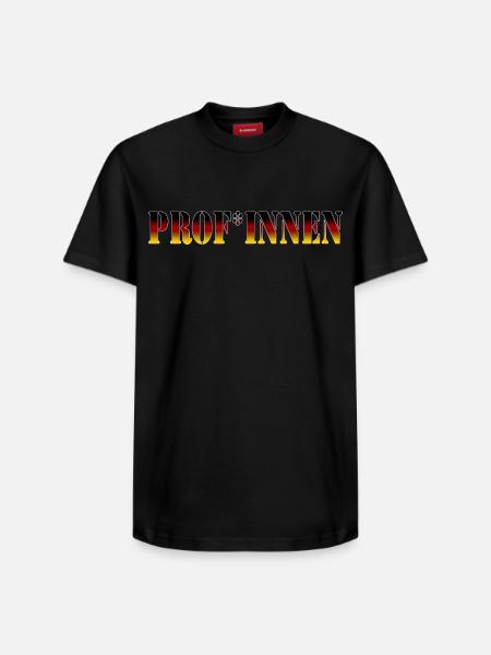 Prof - Professional Female - Relaxed Unisex Supima Cotton T-Shirt – by SPREAD - black