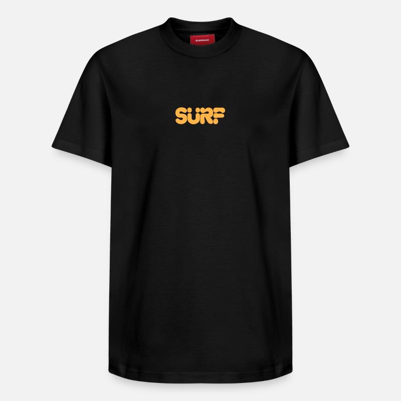 Design Graphique Abstrait Éclatant - T-shirt unisexe décontracté en coton Supima – de SPREAD - noir