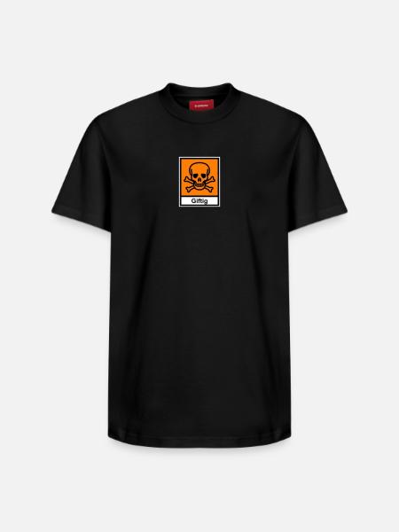 Vénéneux - T-shirt unisexe décontracté en coton Supima – de SPREAD - noir