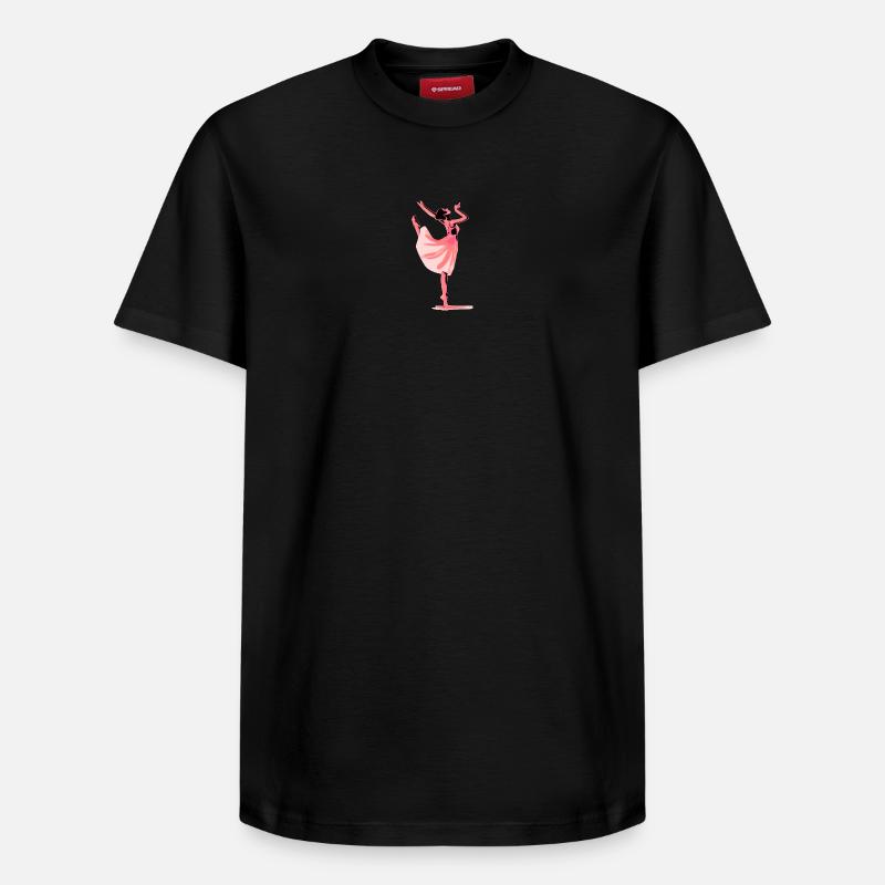 Dance - T-shirt unisexe décontracté en coton Supima – de SPREAD - noir