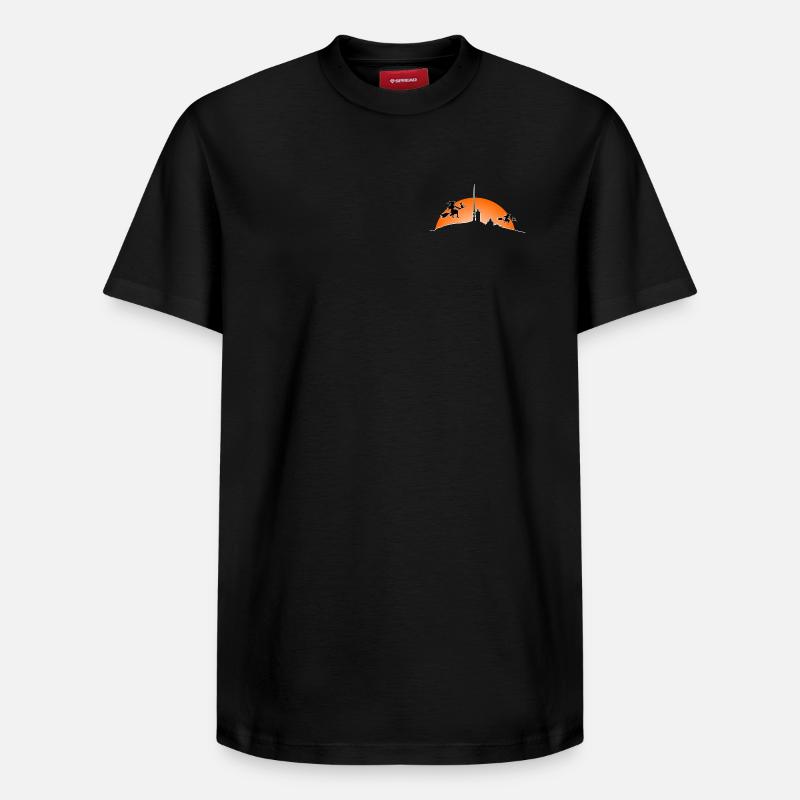 Walpurgis sur le Brocken - T-shirt unisexe décontracté en coton Supima – de SPREAD - noir