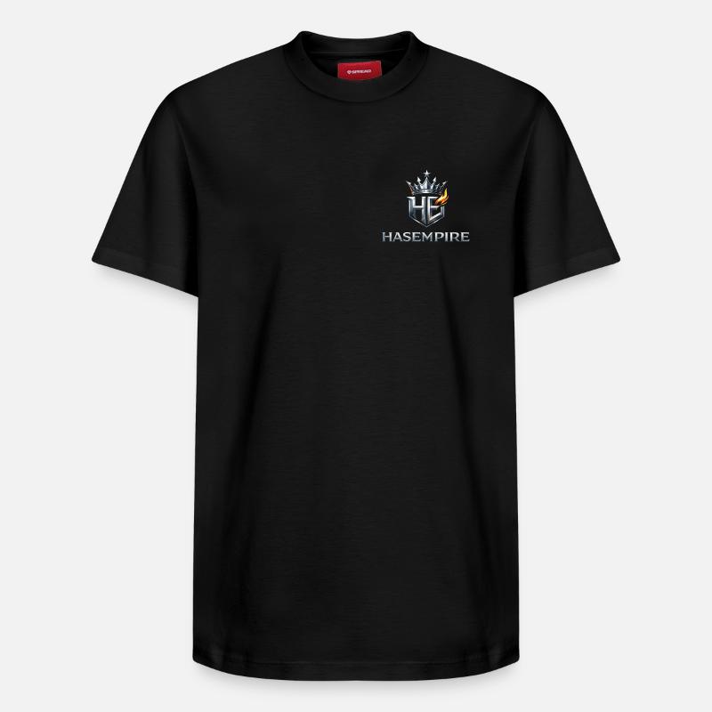 HAS Empire - T-shirt unisexe décontracté en coton Supima – de SPREAD - noir