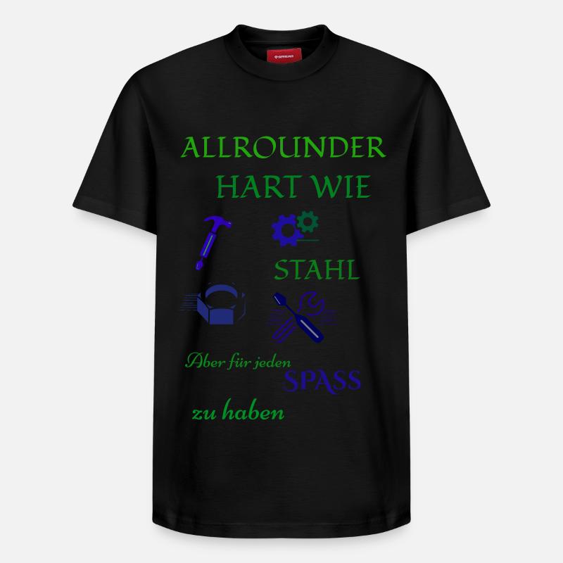 Café artisanal et bière - T-shirt unisexe décontracté en coton Supima – de SPREAD - noir