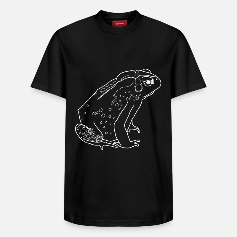 toad - Relaxed Unisex Supima Cotton T-Shirt – by SPREAD - black