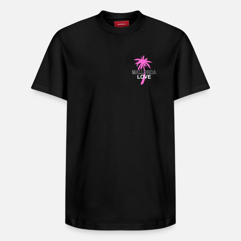 Majorque - T-shirt unisexe décontracté en coton Supima – de SPREAD - noir