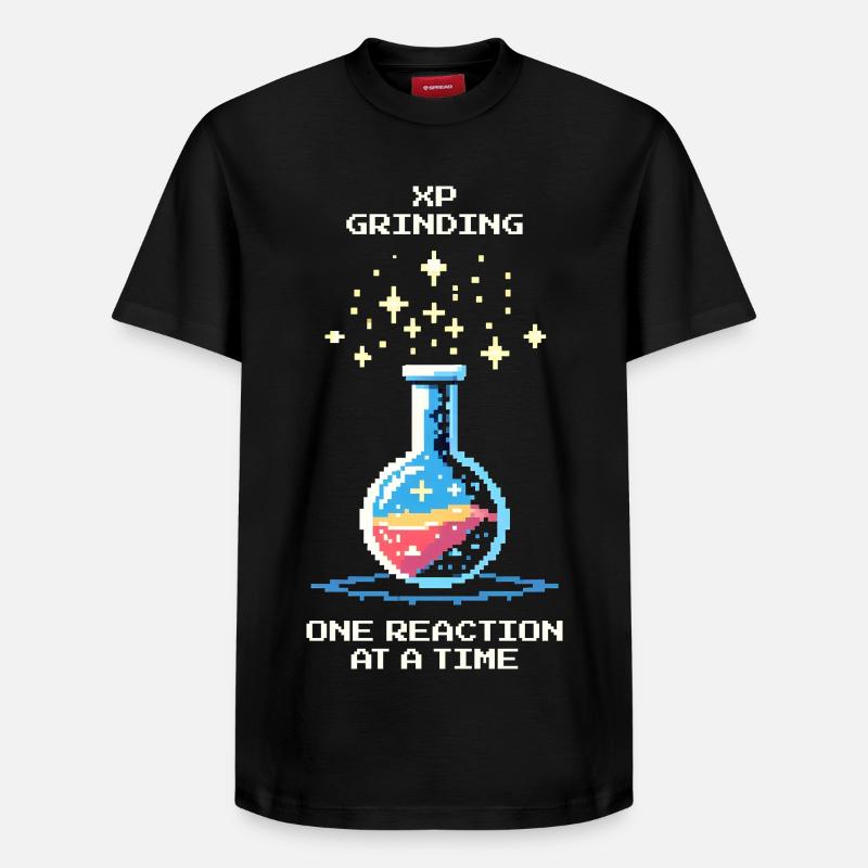 Broyage XP – réaction par réaction | Chimie - T-shirt unisexe décontracté en coton Supima – de SPREAD - noir