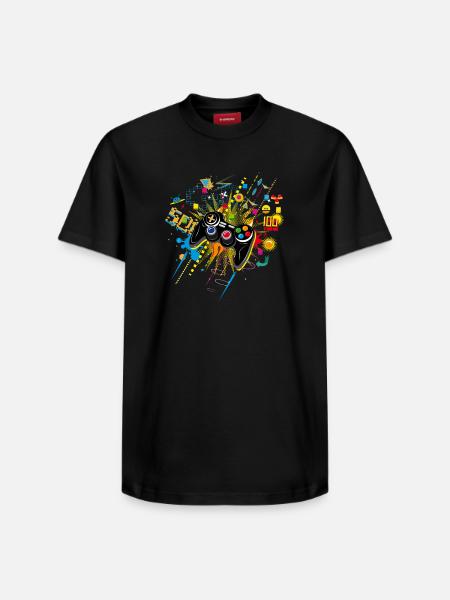 Gamepad Video Games - Relaxed Unisex Supima Cotton T-Shirt – by SPREAD - black