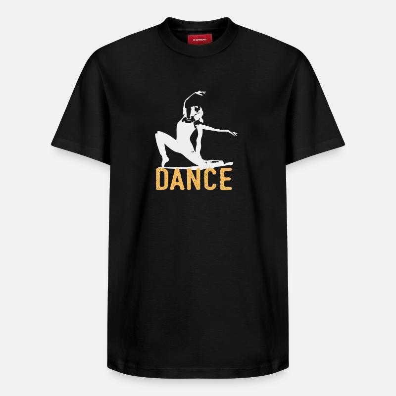 Danse moderne Danse Ballet - T-shirt unisexe décontracté en coton Supima – de SPREAD - noir