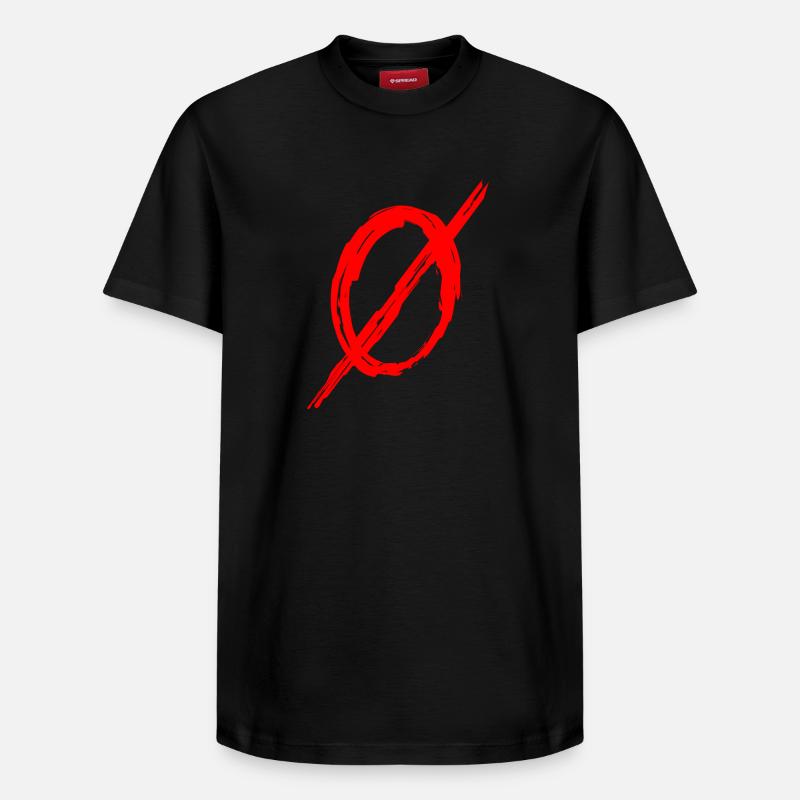 Zero Blood - Relaxed Unisex Supima Cotton T-Shirt – von SPREAD - Schwarz