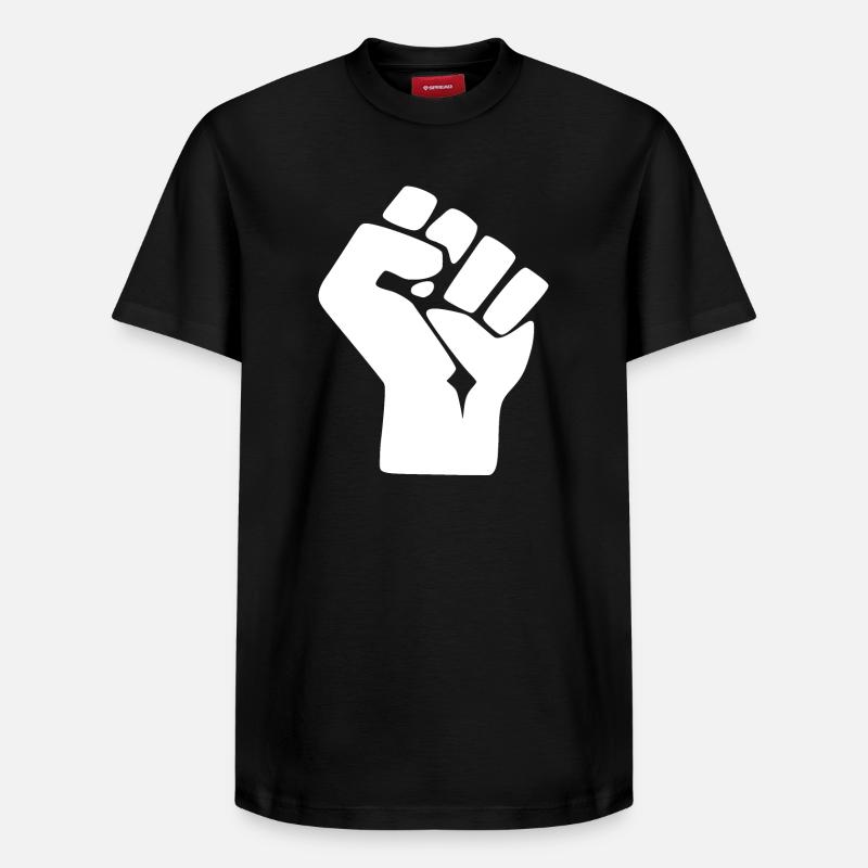 Faust - Relaxed Unisex Supima Cotton T-Shirt – von SPREAD - Schwarz