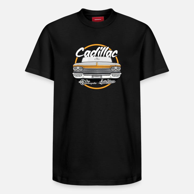Cadillac - T-shirt unisexe décontracté en coton Supima – de SPREAD - noir