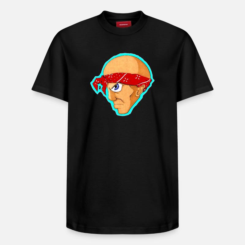 "Loco" - T-shirt unisexe décontracté en coton Supima – de SPREAD - noir