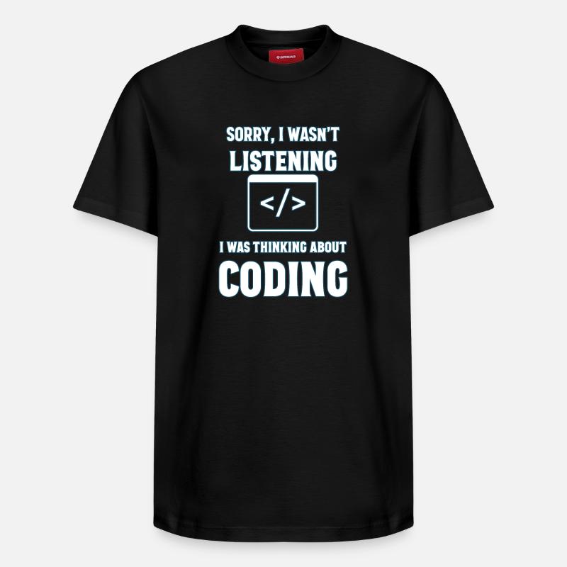Programming Gift - Relaxed Unisex Supima Cotton T-Shirt – by SPREAD - black