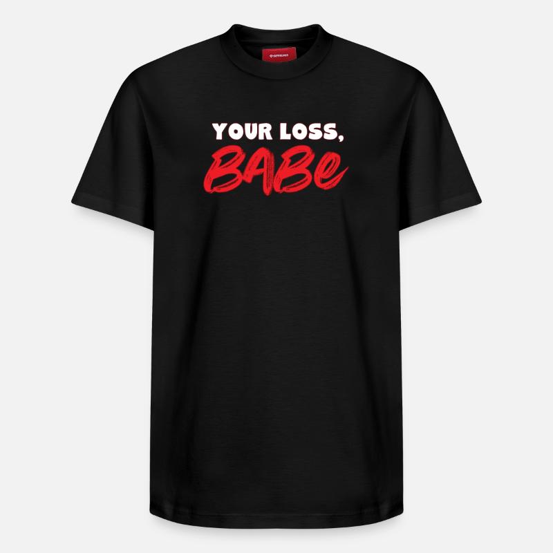 Séparation des relations - T-shirt unisexe décontracté en coton Supima – de SPREAD - noir