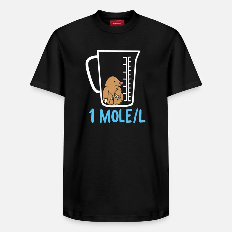 Science teaching - Relaxed Unisex Supima Cotton T-Shirt – by SPREAD - black