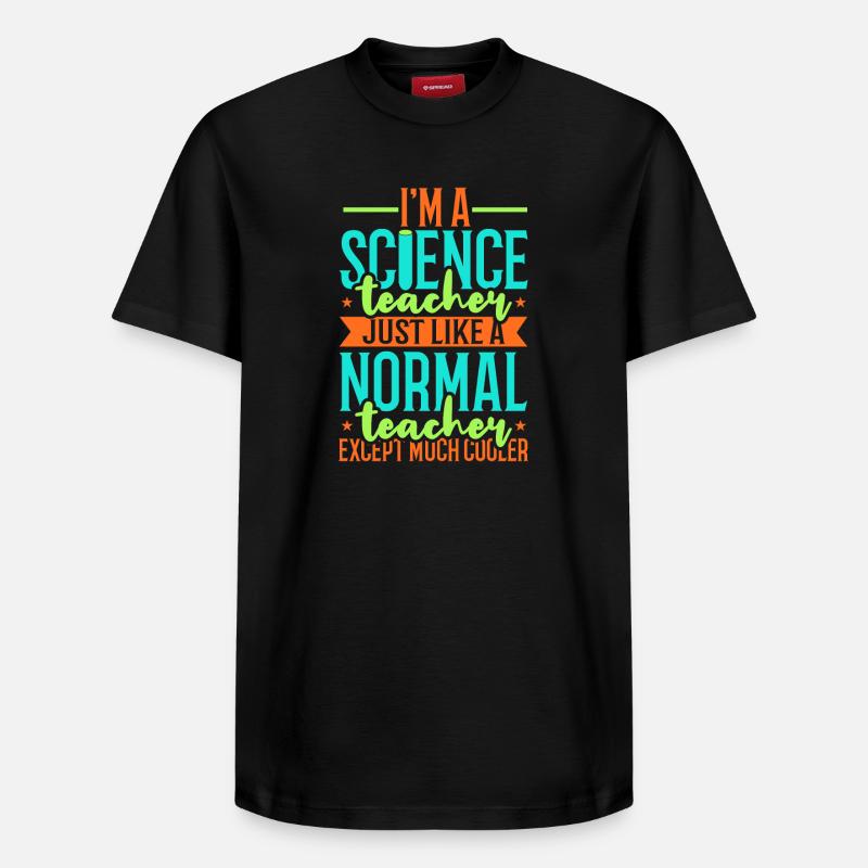 Science - T-shirt unisexe décontracté en coton Supima – de SPREAD - noir