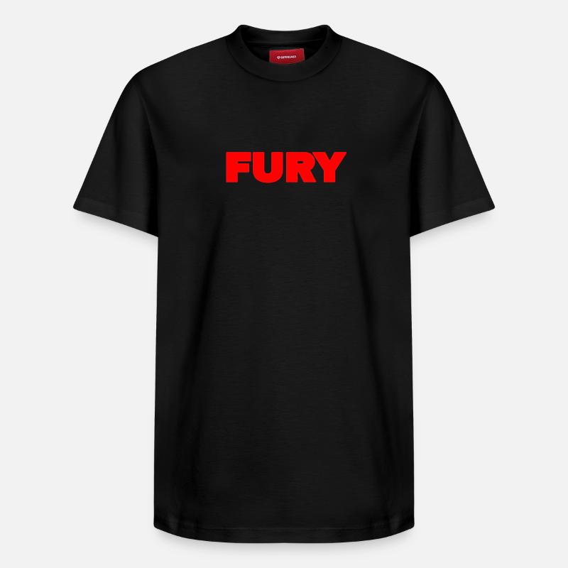 Fury - T-shirt unisexe décontracté en coton Supima – de SPREAD - noir