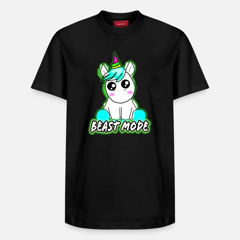 Mode bête - T-shirt unisexe décontracté en coton Supima – de SPREAD - noir