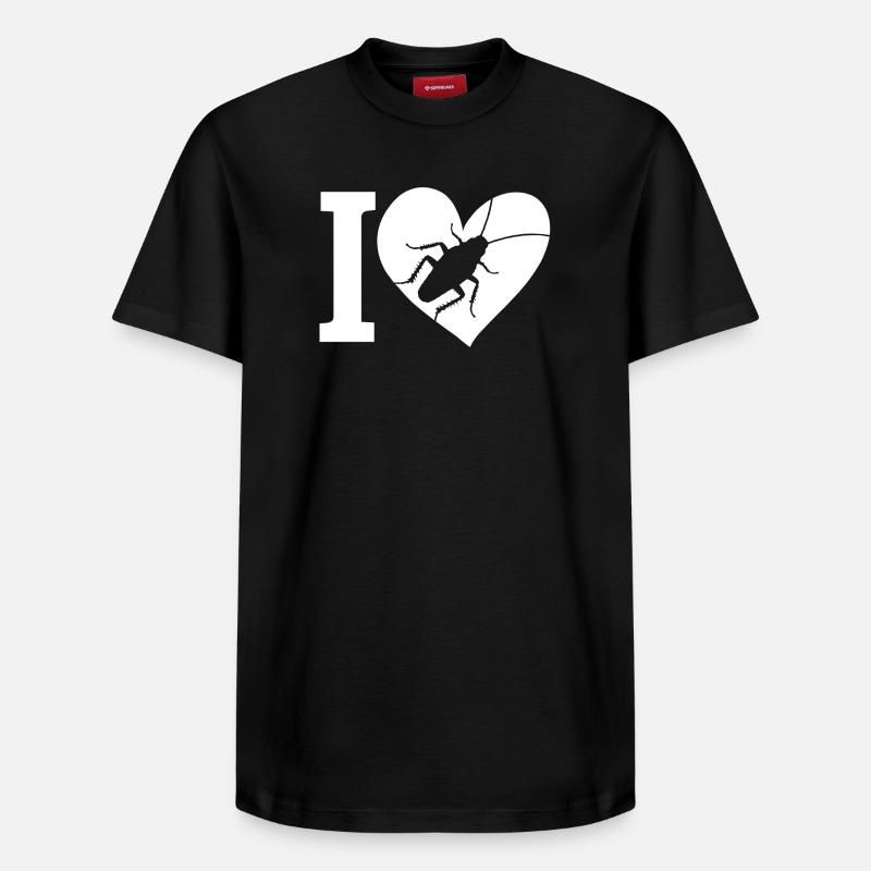 insecte cafard - T-shirt unisexe décontracté en coton Supima – de SPREAD - noir