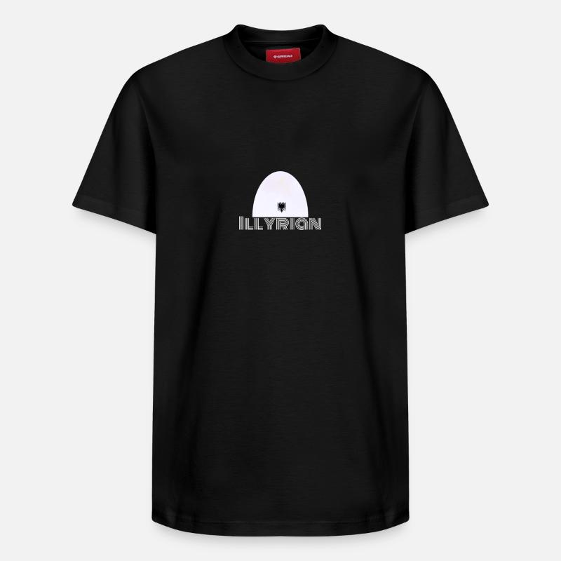 Plisi - T-shirt unisexe décontracté en coton Supima – de SPREAD - noir