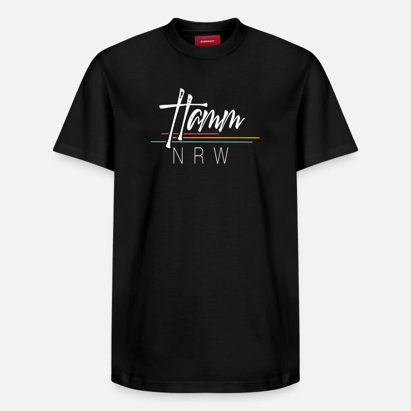 Hamm - Relaxed Unisex Supima Cotton T-Shirt – von SPREAD - Schwarz