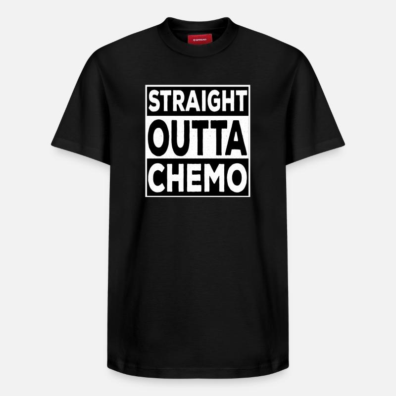 Chimio Straight Outta - T-shirt unisexe décontracté en coton Supima – de SPREAD - noir