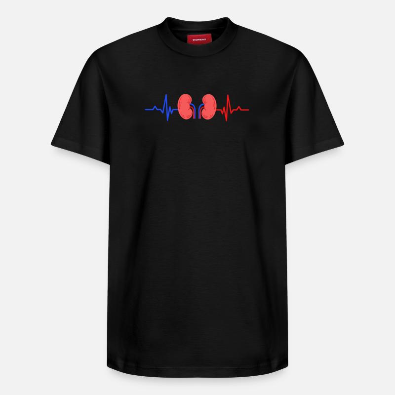 Dialyse Krankenschwester - Relaxed Unisex Supima Cotton T-Shirt – von SPREAD - Schwarz