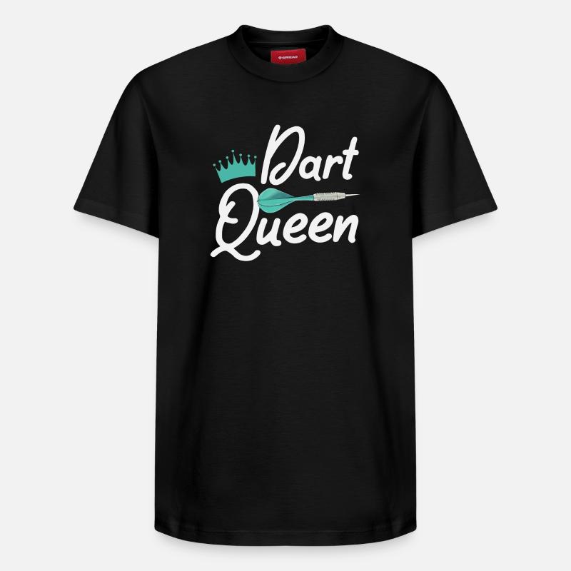 Fléchettes fléchettes - T-shirt unisexe décontracté en coton Supima – de SPREAD - noir