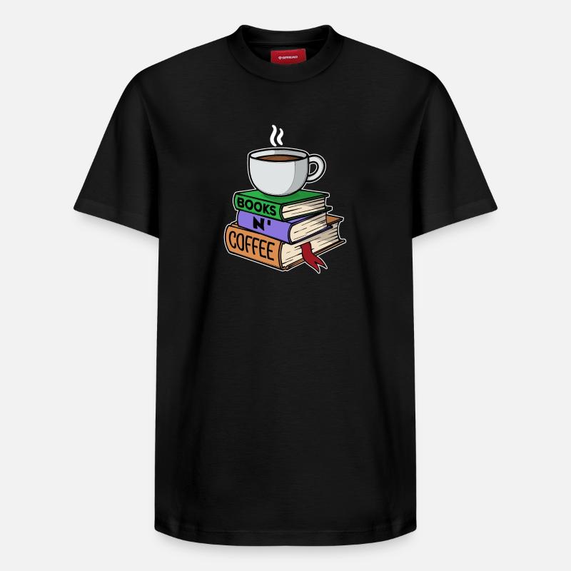 Kaffeetrinker Milchkaffee Kaffee Trinken Statement - Relaxed Unisex Supima Cotton T-Shirt – von SPREAD - Schwarz