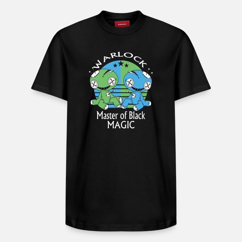 Warlock, poupée vaudou - T-shirt unisexe décontracté en coton Supima – de SPREAD - noir