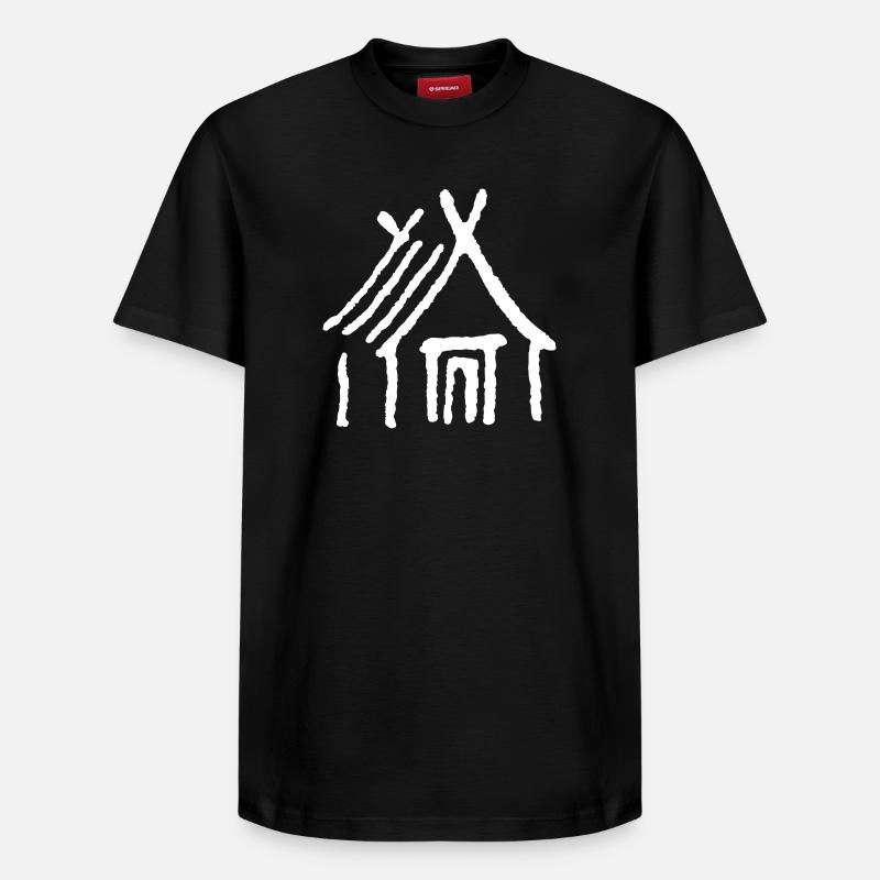 Walhalla - Relaxed Unisex Supima Cotton T-Shirt – by SPREAD - black