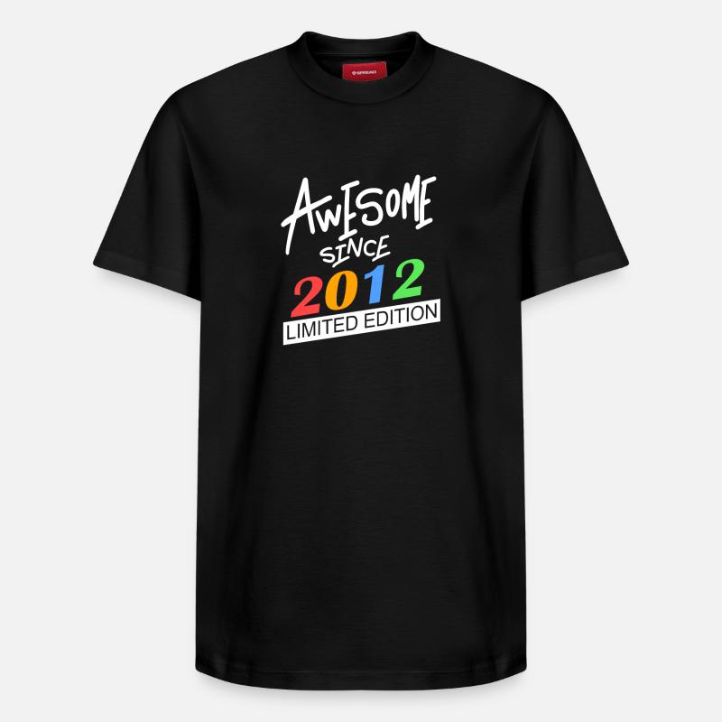 2012 - Promotion 2012 - T-shirt unisexe décontracté en coton Supima – de SPREAD - noir