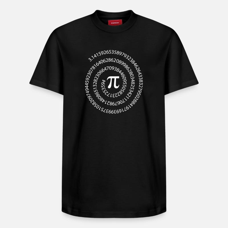 Mathematik, Mathematik, Gleichung, Unendlichkeit - Relaxed Unisex Supima Cotton T-Shirt – von SPREAD - Schwarz