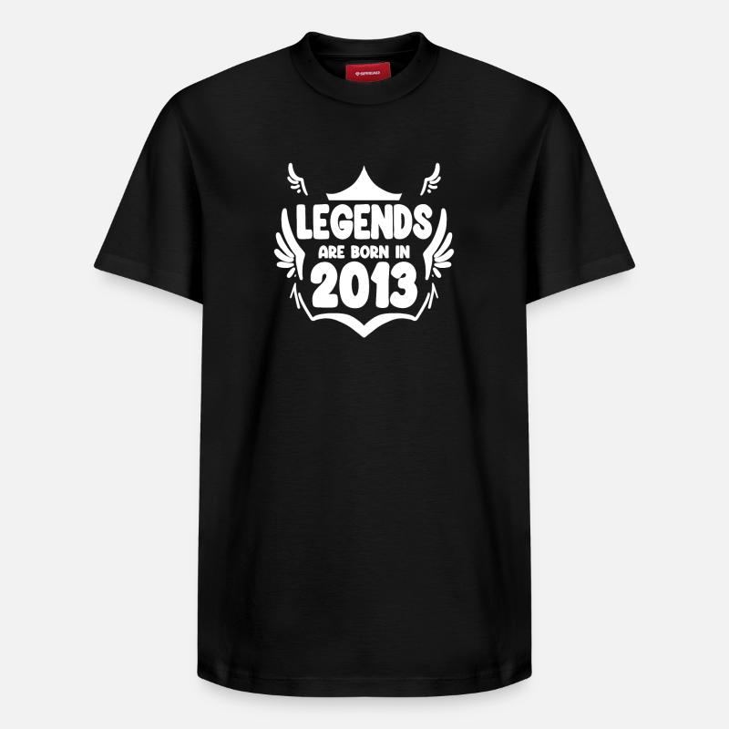 2013 - Promotion 2013 - T-shirt unisexe décontracté en coton Supima – de SPREAD - noir