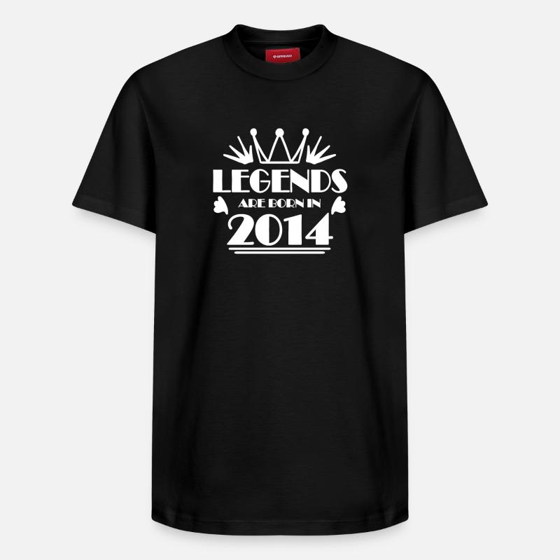 2014 - Promotion 2014 - T-shirt unisexe décontracté en coton Supima – de SPREAD - noir