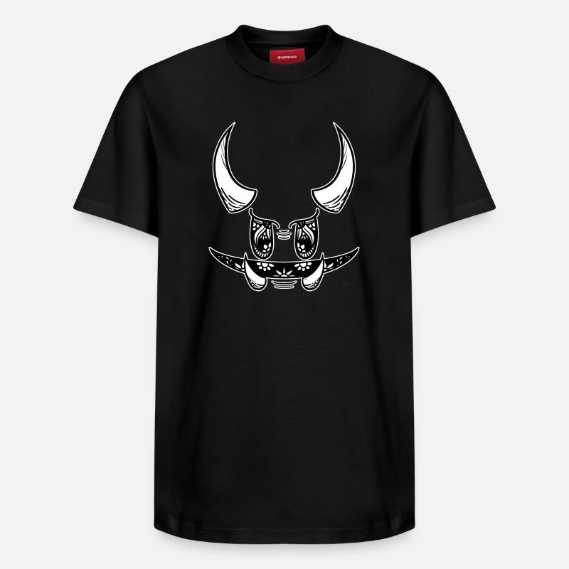 Prankster-Dämon! Von Pousse2Bamboo ! v2 - Relaxed Unisex Supima Cotton T-Shirt – von SPREAD - Schwarz