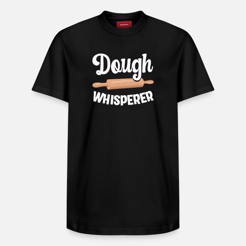 Baking Baker Baker - Relaxed Unisex Supima Cotton T-Shirt – by SPREAD - black