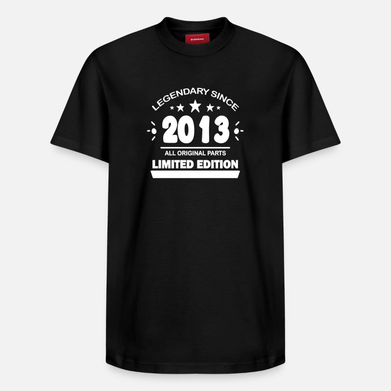2013 - Promotion 2013 - T-shirt unisexe décontracté en coton Supima – de SPREAD - noir