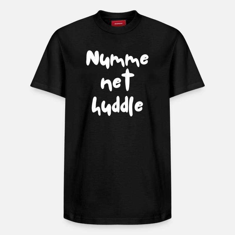Numme net Huddle - Relaxed Unisex Supima Cotton T-Shirt – von SPREAD - Schwarz