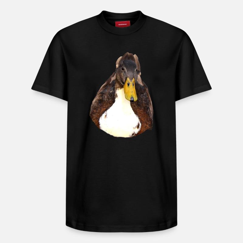 Canard - T-shirt unisexe décontracté en coton Supima – de SPREAD - noir